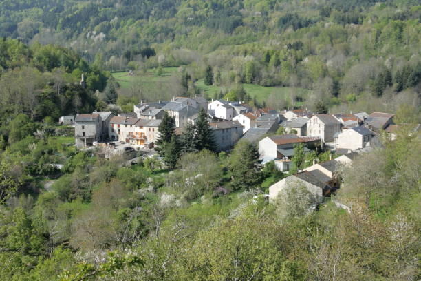 istock Mountain village in Pyrenees, France 655287276