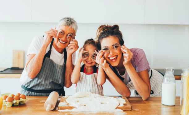 istock Family having fun in the kitchen 655299196