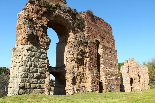 istock Aqueducts Park in Rome 655302444
