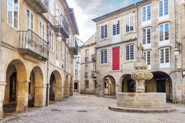 istock Campo square in Lugo city 655304784