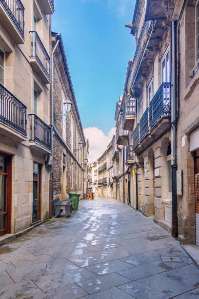 istock Narrow street in Lugo 655304798