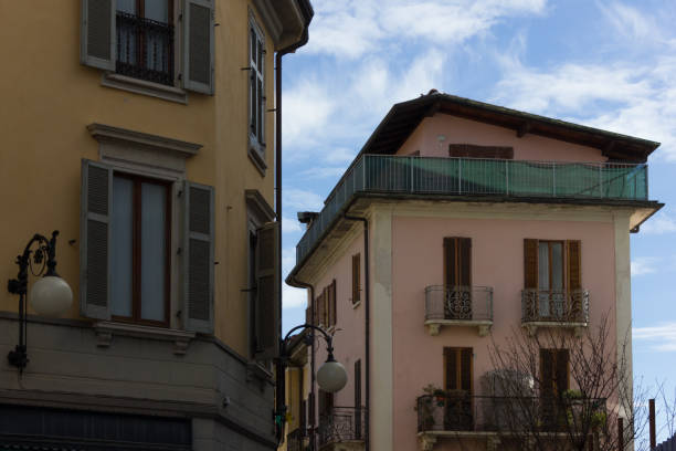 istock lago buildings and facades in verbania 655307012
