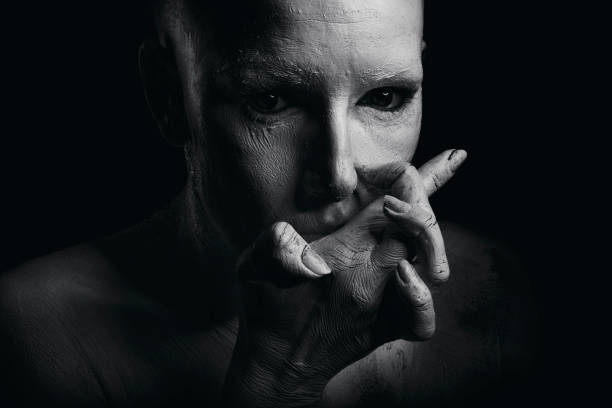 istock Portrait of a white human 655332906