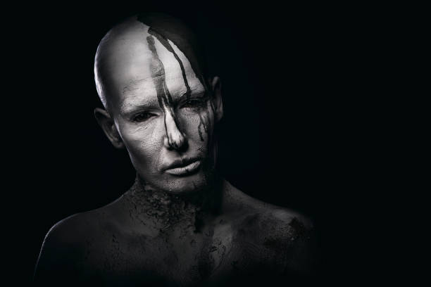 Portrait of a white human