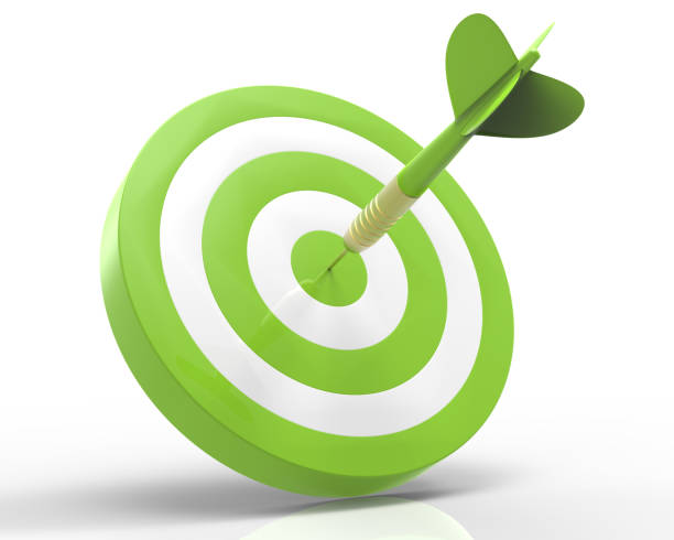 Eco target Eco target bulls eye stock pictures, royalty-free photos & images