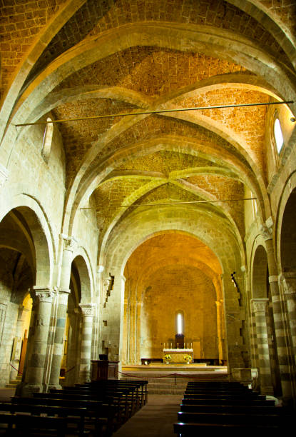 istock Small Church in Sorano. Tuscany. 655346544