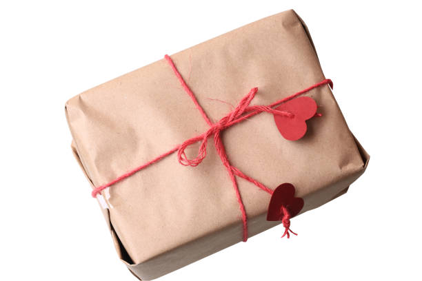 istock gift box with hearts isolated on white background for design ellement or collage 655349640