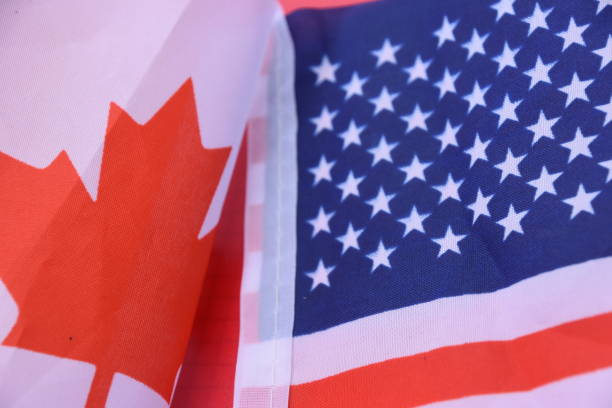 istock International Relations between United States and Canada 655366702