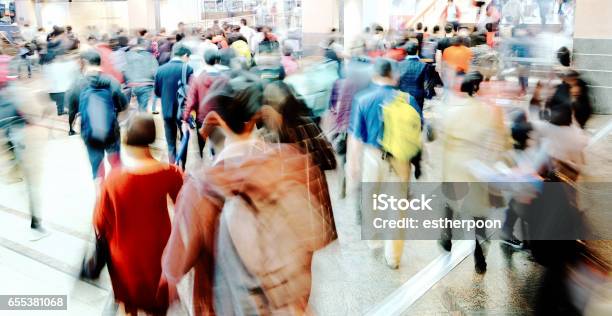 City Life Stock Photo - Download Image Now - Crowd of People, Customer, Journey