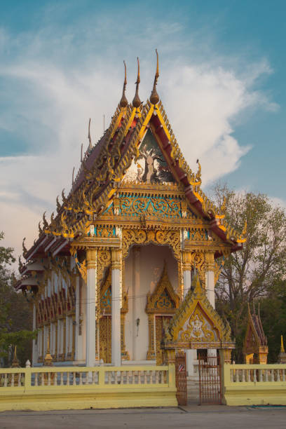istock thai temple with blue sky and clouds in background 655388648