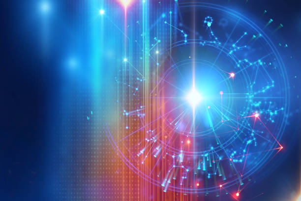 istock Astrology and alchemy sign background illustration 655401464