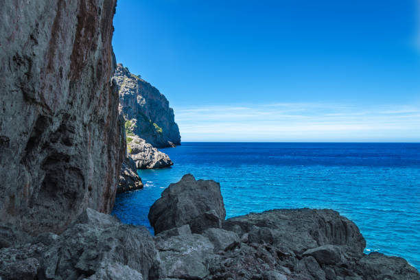 Torrent de Pareis - Mallorca famous beach at serra de Tramuntana
