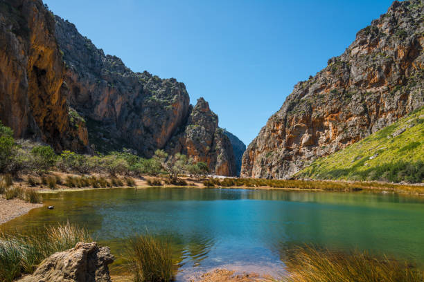 Torrent de Pareis - Mallorca famous beach at serra de Tramuntana
