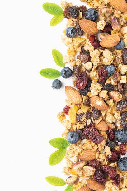 istock blank recipe paper with granola 655411260