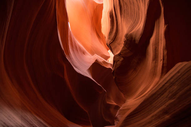 upper antelope canyon, arizona - upper antelope canyon imagens e fotografias de stock