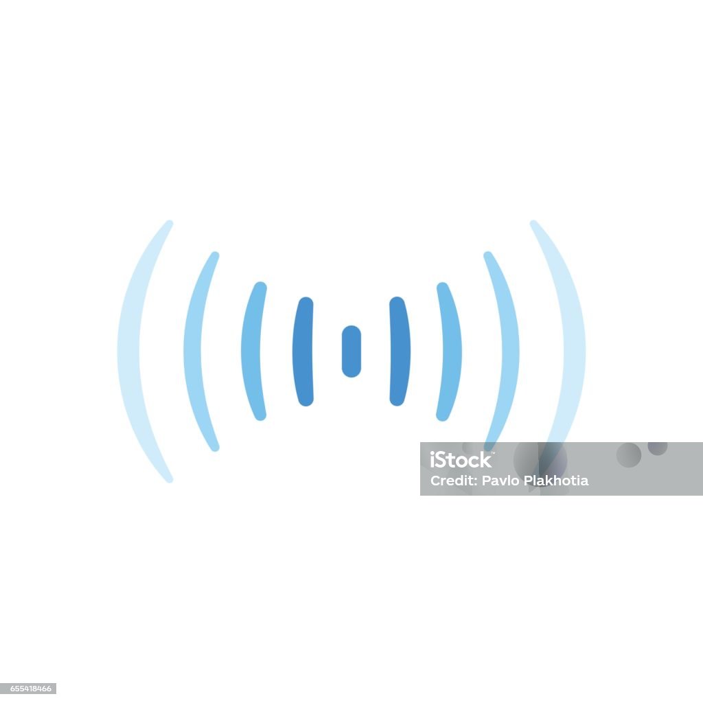 wifi signal connection sound radio wave logo symbol wifi signal, wireless connection, sound or radio wave logo symbol. thin lines network Abstract stock vector