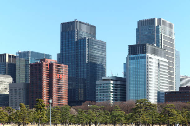 istock Marunouchi area in Tokyo, Japan 655457396