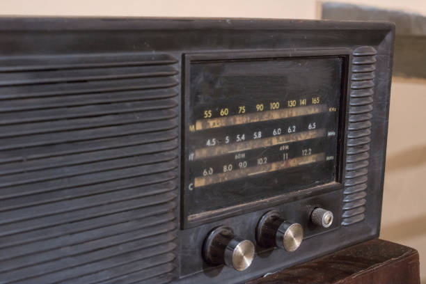 istock Vintage - Old retro TV and Radio 655468252