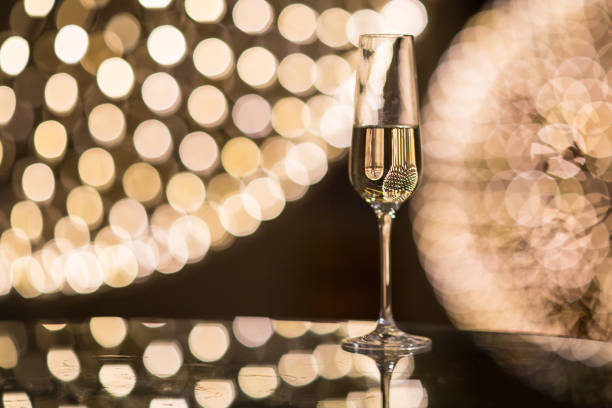 Celebration theme with champagne still life