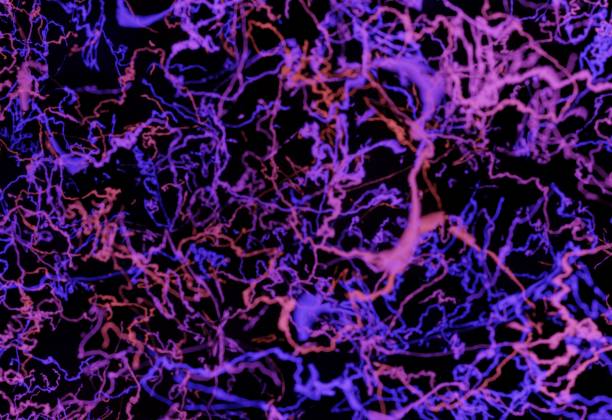 istock blood or neuron links system red and blue 3d illustration 655517120