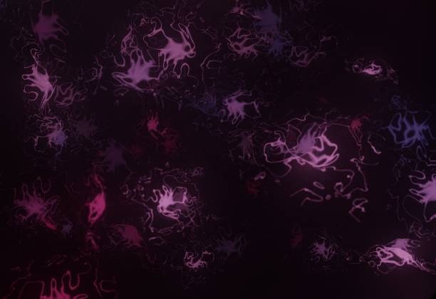 istock Neural network cells system with links and axone and dendrite connection 3D illustration 655517164