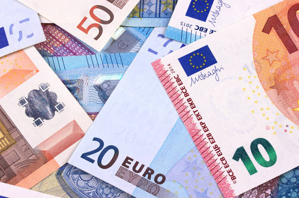 istock Euro Money Banknotes abstract background. 655532234