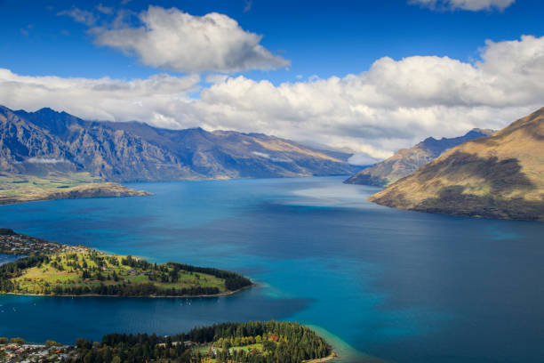 istock Lake Wakatipu from Above 655539818