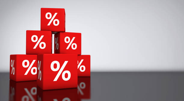 Sale Shopping Percent Discount Symbol stock photo
