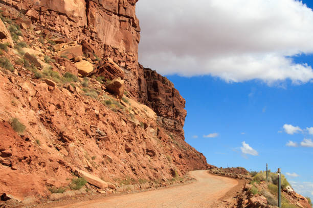 моки-дагуэй - moki dugway стоковые фото и изображения