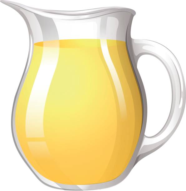 Fresh Juice In Big Jar Stock Illustration - Download Image Now - Jar, Juice  - Drink, Orange Juice - iStock
