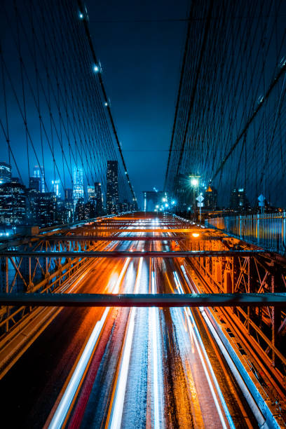 istock Cars Driving on Brooklyn Bridge 655590356