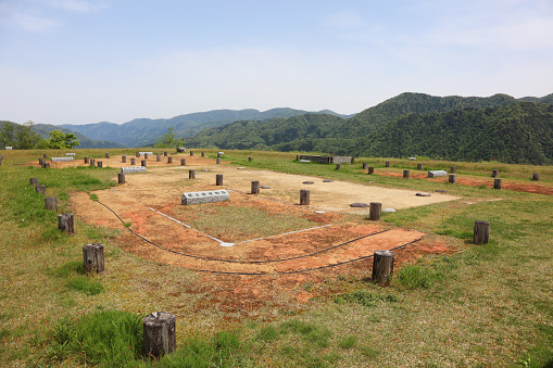 Torigoe Castle Remains, Hakusan,Ishikawa,japan