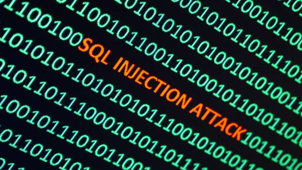 SQL Injection Attack stock photo
