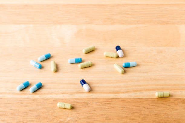 istock Colorful medicine pills and capsules 655607538