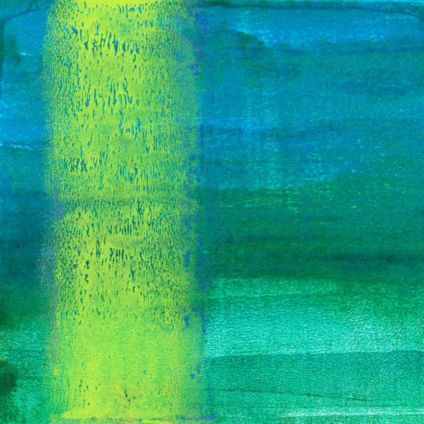 istock Gradient green and blue lines mixed media background 655610560