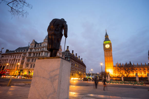 Big Ben and Westminster abbey in London, England