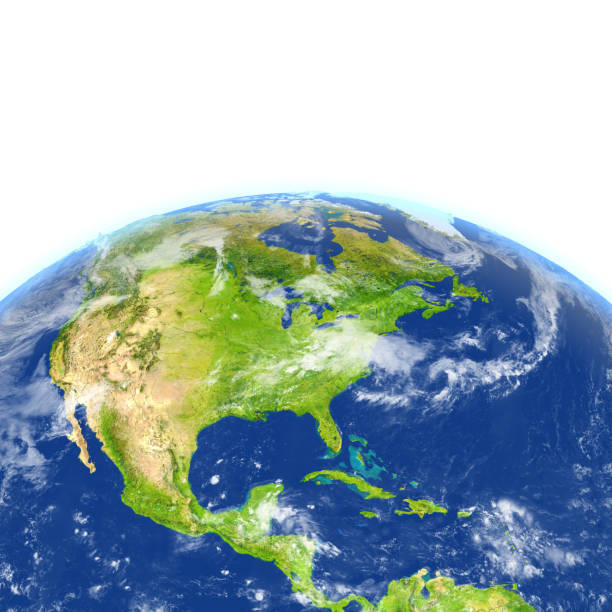 istock Central and North America on planet Earth 655634314