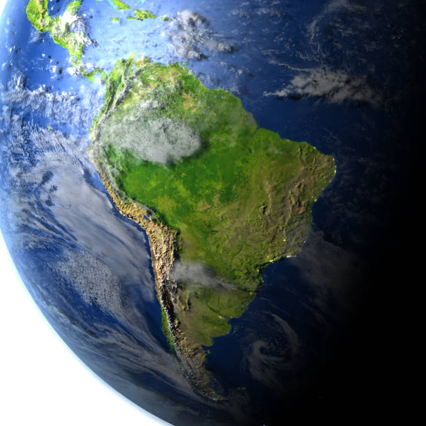 istock South America on planet Earth 655634390