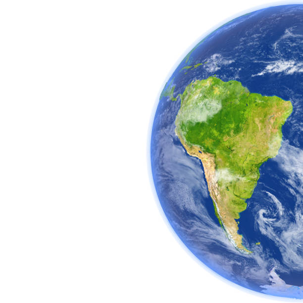 istock South America on planet Earth 655634596