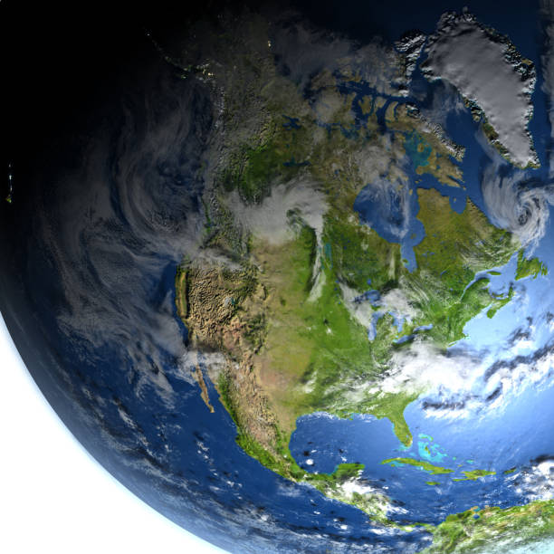 istock North America on planet Earth 655634666