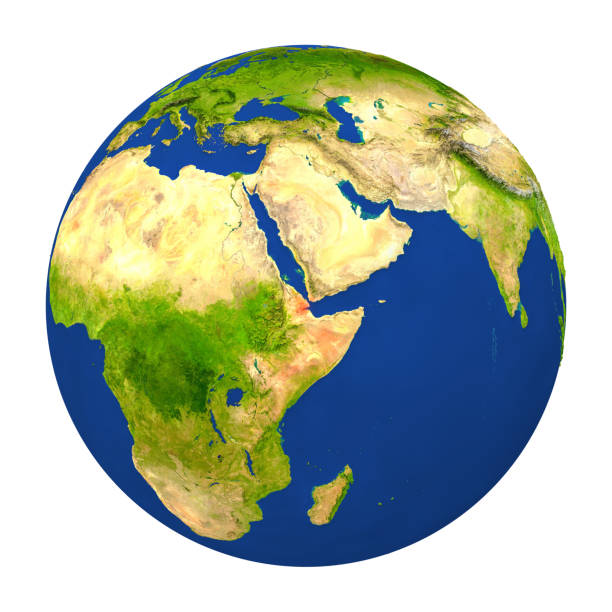 istock Djibouti highlighted on Earth 655635076