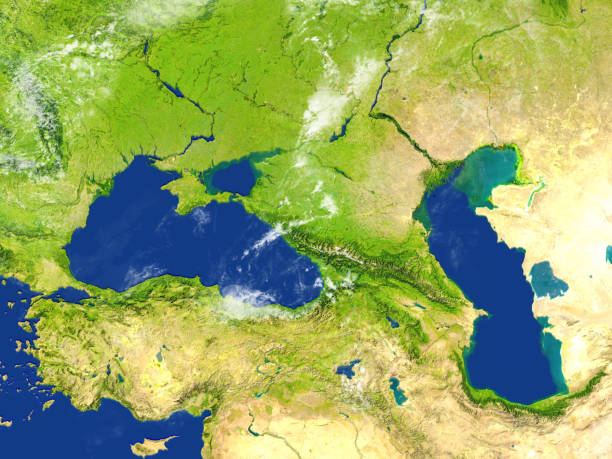 istock Caucasus region on planet Earth 655637308
