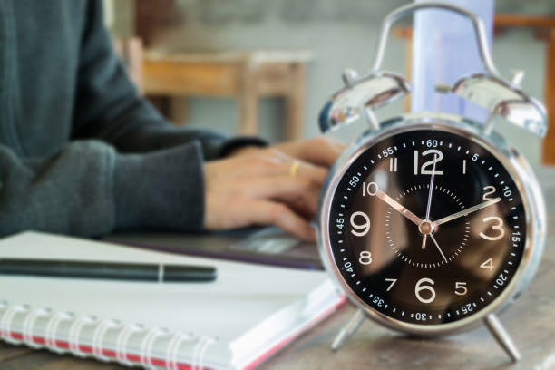 istock Business Woman Working Late At Home 655637844