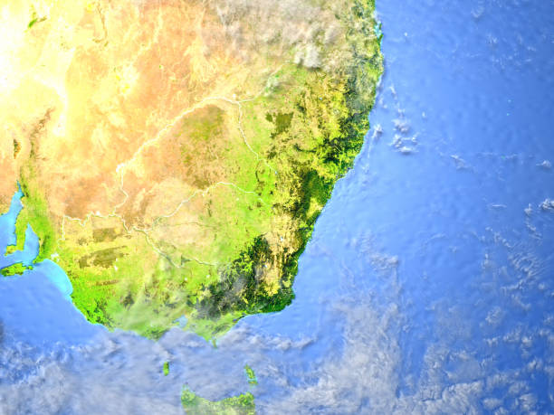 istock Southeast coast of Australia on planet Earth 655641162