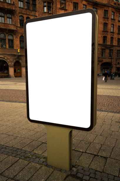 istock Blank mockup outdoor advertising billboard as copy space 655651542
