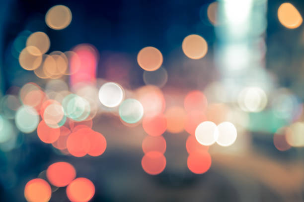 istock Hong Kong Night Street Bokeh Background 655652754