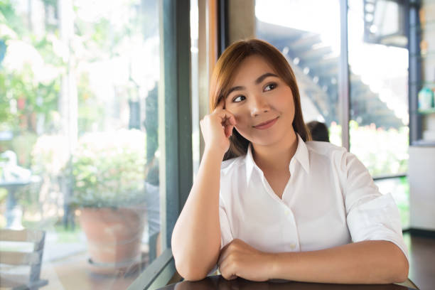 istock Woman take a break at coffee shop 655655452