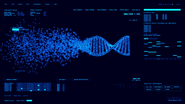 DNA Analysis Software GUI