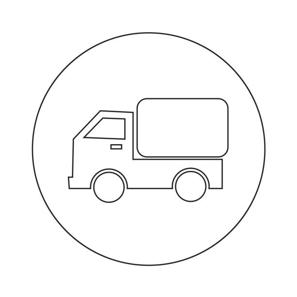 samochód ciężarowy ikona ilustracja projekt - 13570 stock illustrations