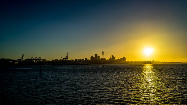 istock Auckland City Sunset 655674638